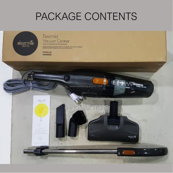 Deerma Portable Handheld Vacuum Cleaner DX115c Strong Suction Low Noise